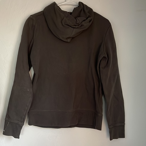 North Face charcoal gray hoodie size small - Picture 2 of 6